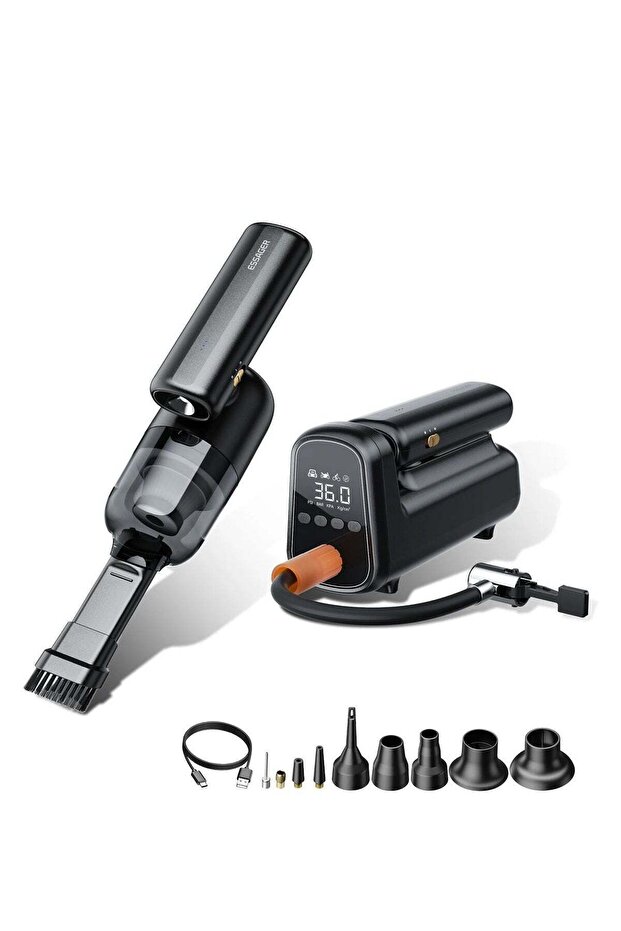 5-in-1 Cordless Vacuum & Powerful Air Pump