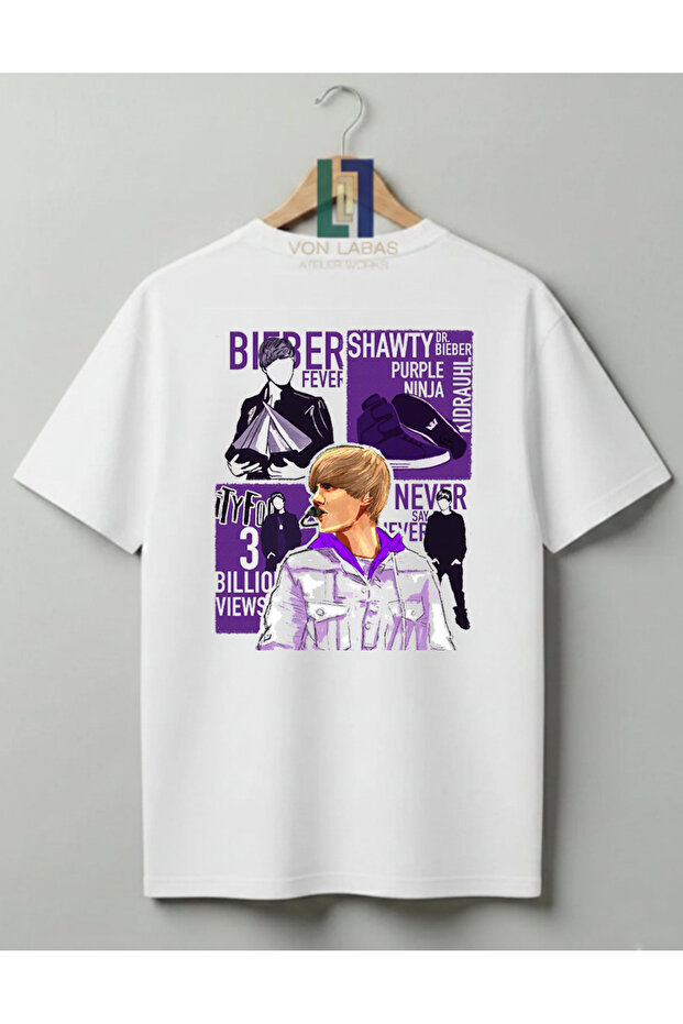 Justin Bieber Designed Unisex Premium Cotton T-Shirt