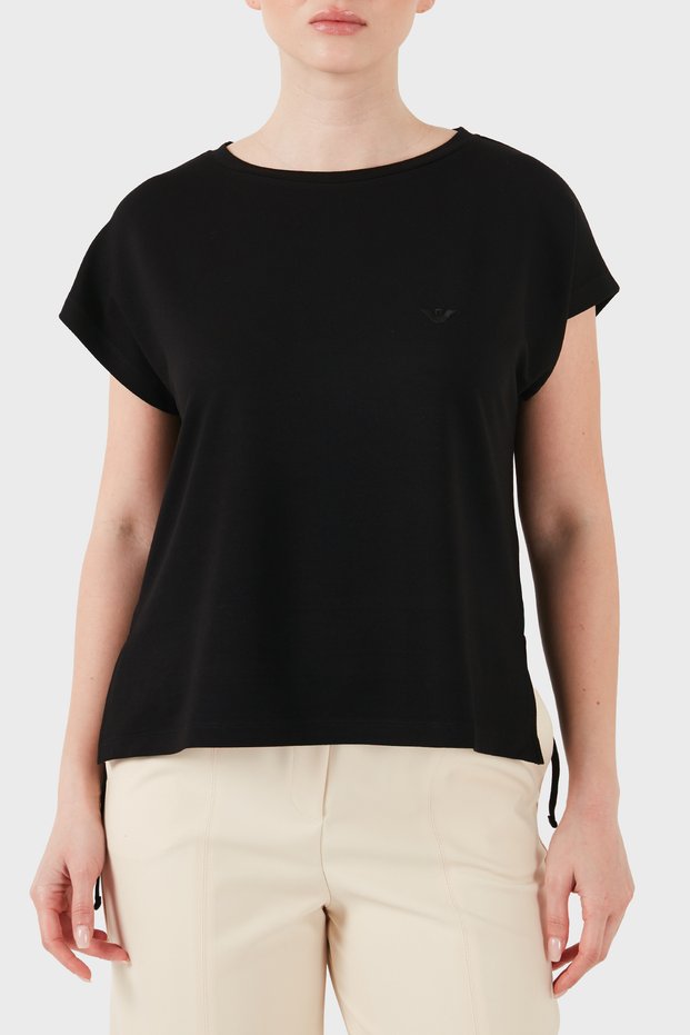Logo Relaxed Fit Round t Shirt t Shirt Ew002908 Af19032 Uc001
