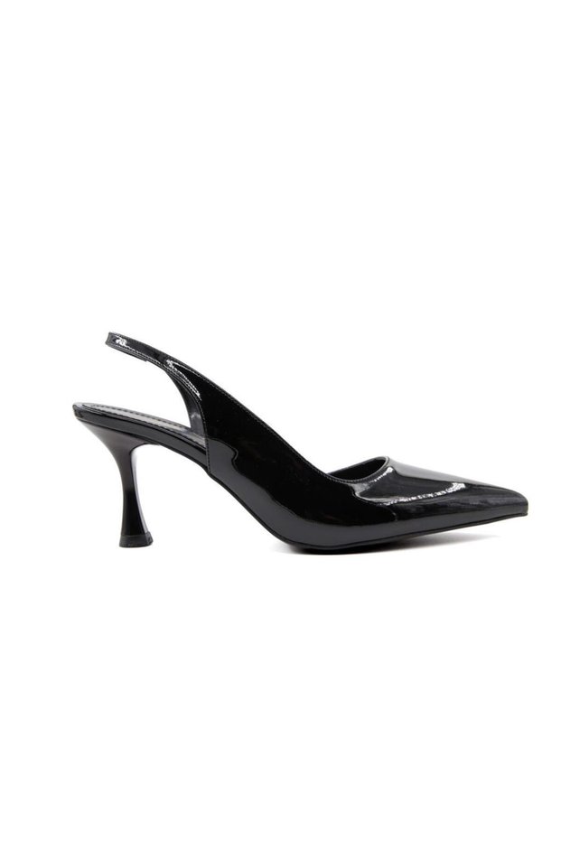 115 Ka1103 Black Women's Heeled Shoes