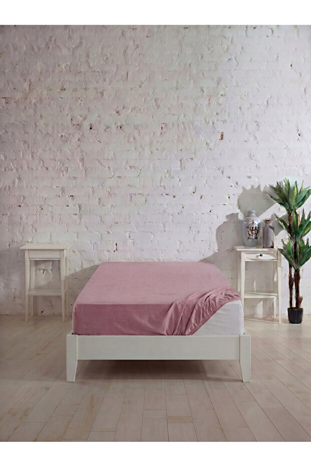 Single Cotton Fitted Sheet, Ranforce Single Fitted Sheet (100X200+20 cm)