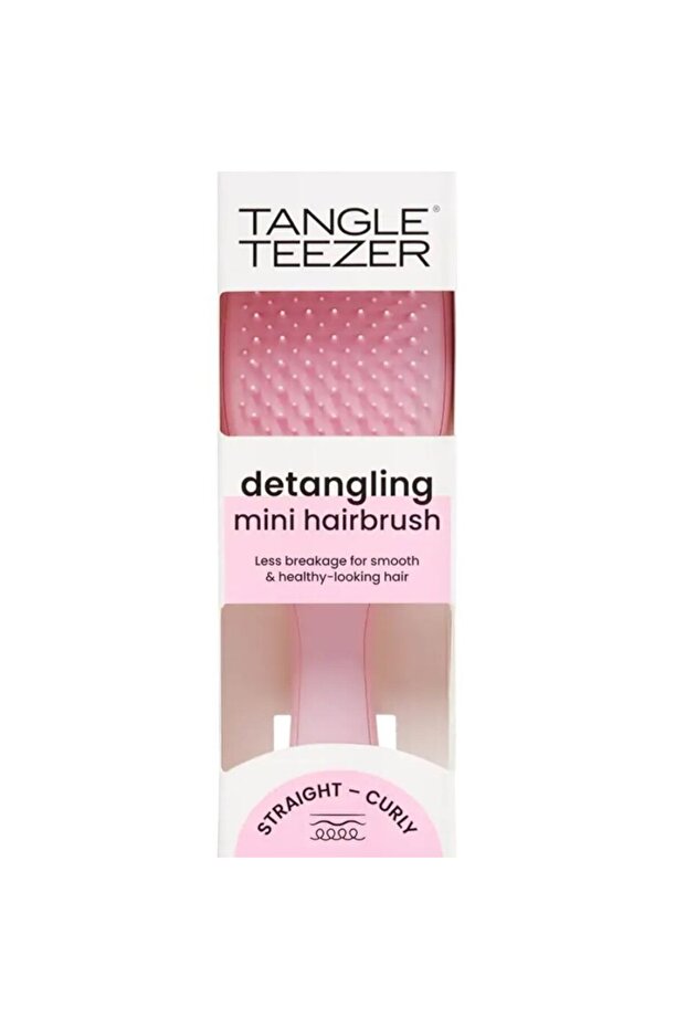 Ultimate Detangler Mini Millennial Pink Comb - 1