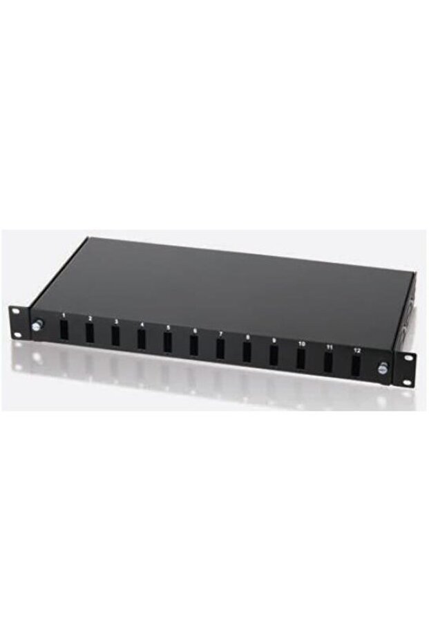 لوحة توصيل ألياف بصرية 1U بـ 12 منفذ SC DX من نوع الحائط 10F-SB1U12PSCDX-WEA
