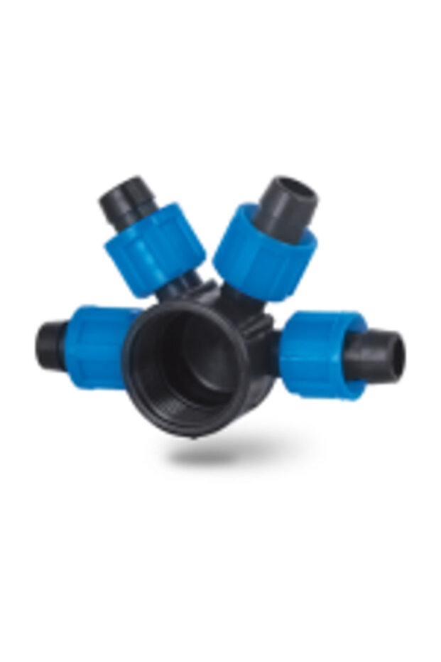 Reverse Locking Multiple Distribution Nipple - 4 / 16 X 1″, 4-Pack