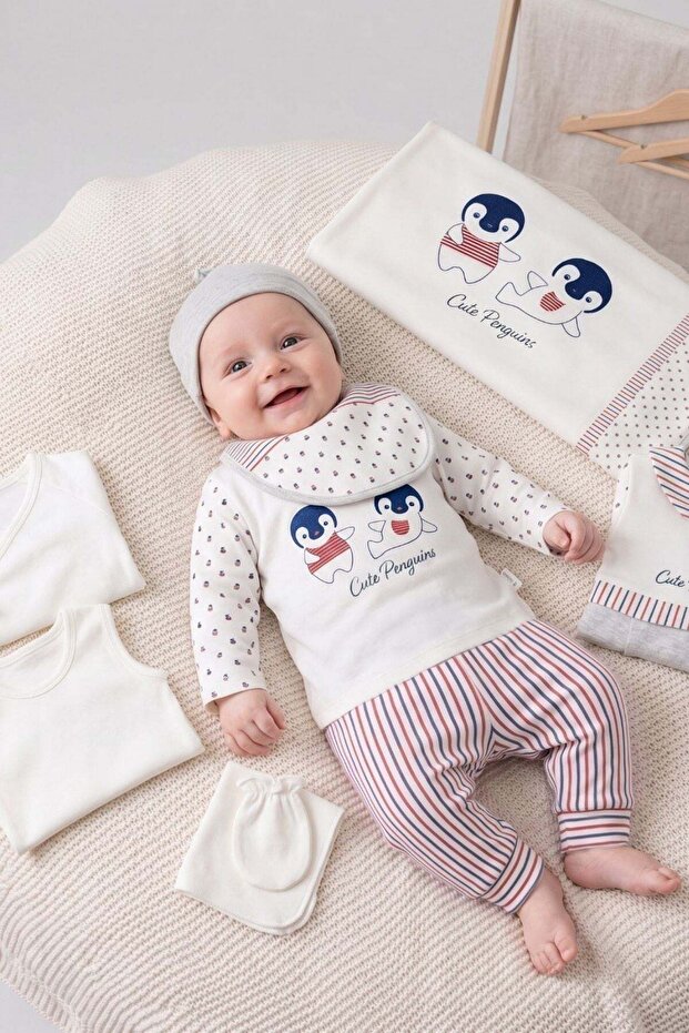 10 Piece Hospital Release Set 100% Cotton Premium Quality
