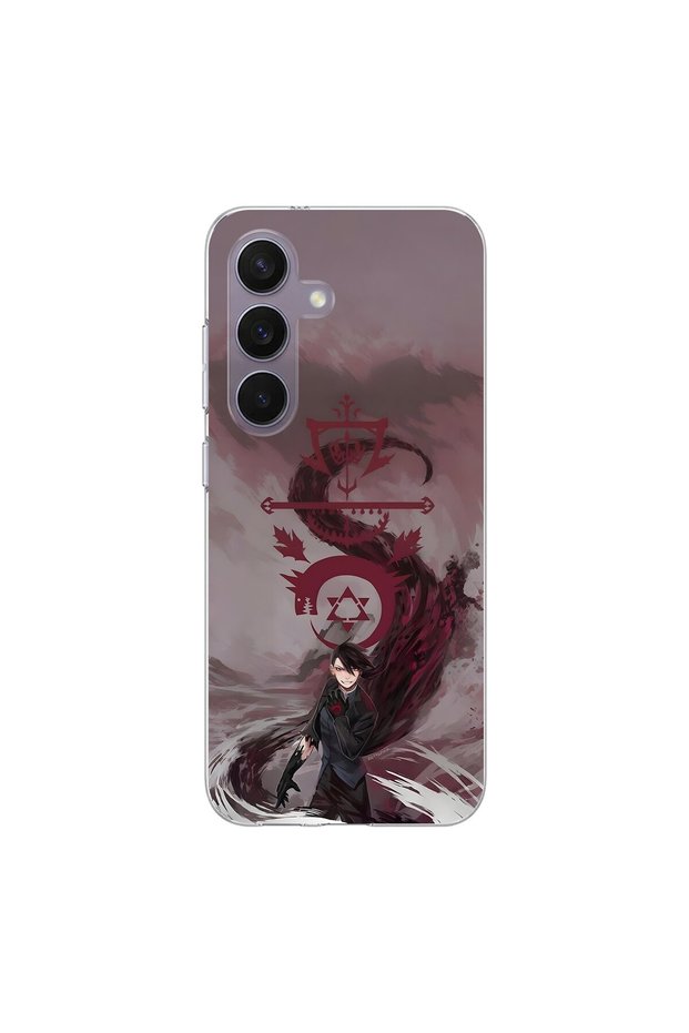 Samsung Galaxy S26 Plus Compatible Anime 6/3 Design Transparent Case