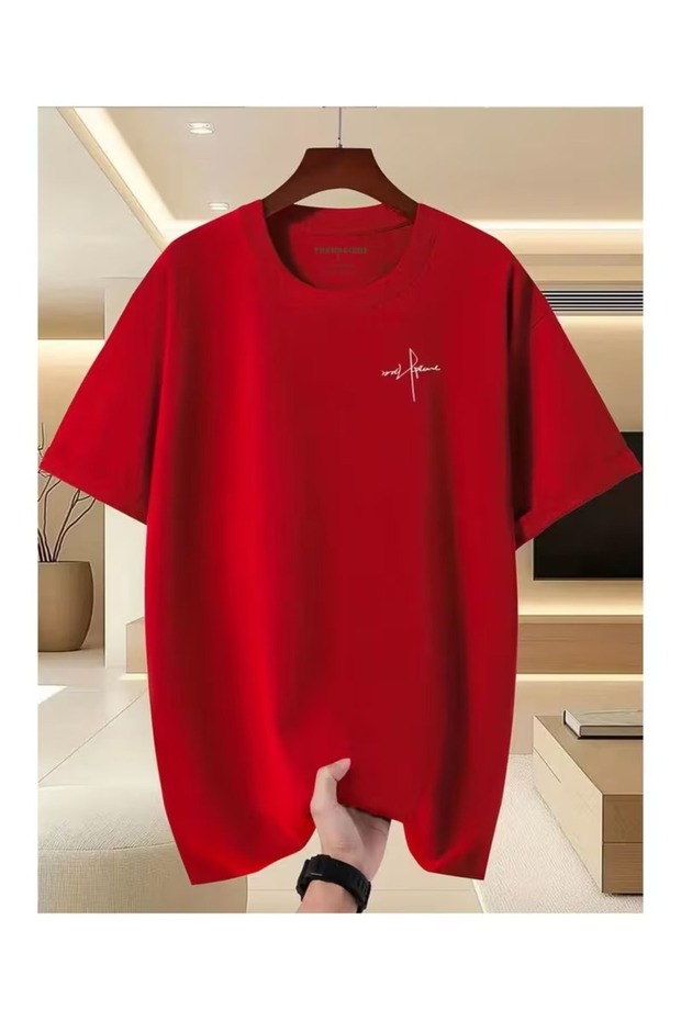 Signed Design Oversize Large Size T-Shirt