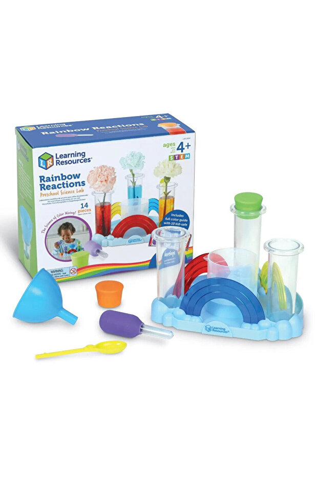 Primul meu set de experimente - Curcubeul de reacții - 7