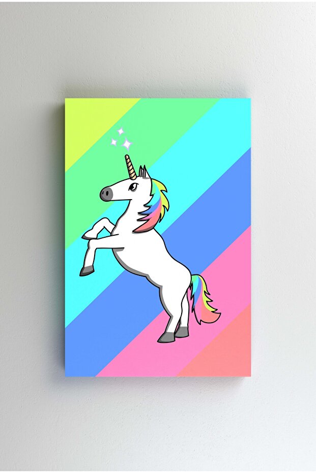 Tablou Canvas - Unicorn - 1