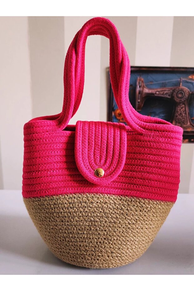 Minimalist Design Handmade Daily Mini Handbag – Bohemian Elegance
