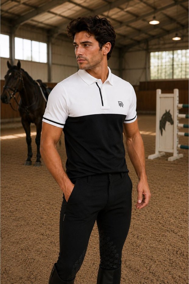Peur Rider Signature Polo Tshirt