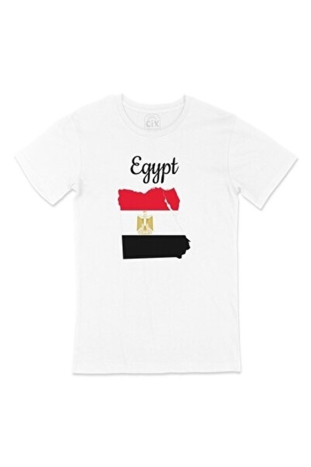 تي شيرت بخريطة وعلم مصر