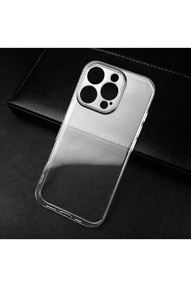 Transparent Silicone Phone Case for iPhone 16 Pro Max
