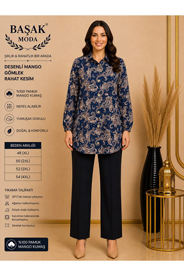 Plus Size Premium Mango Shirt