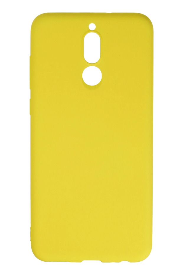 Ilkeshop New Mate 10 Lite Case Nano Inside Velvet Silicone (164115) - Yellow