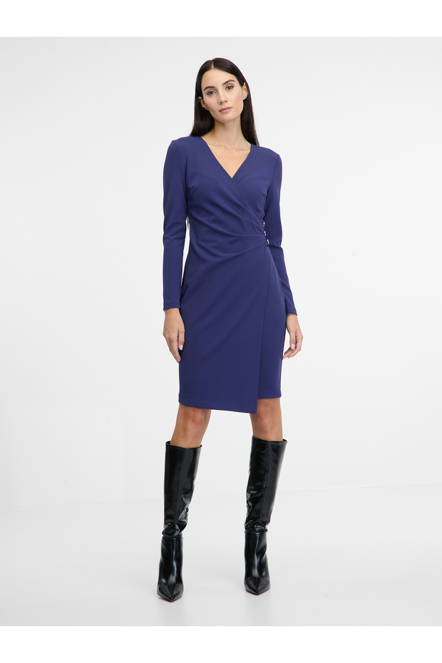 Rochie albastru închis - 5