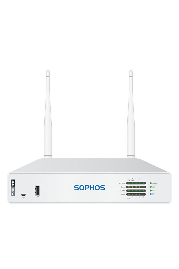 جهاز XGS 107 Firewall Security بدون ترخيص - 8 منافذ GbE، VPN، NGFW Project Surplus