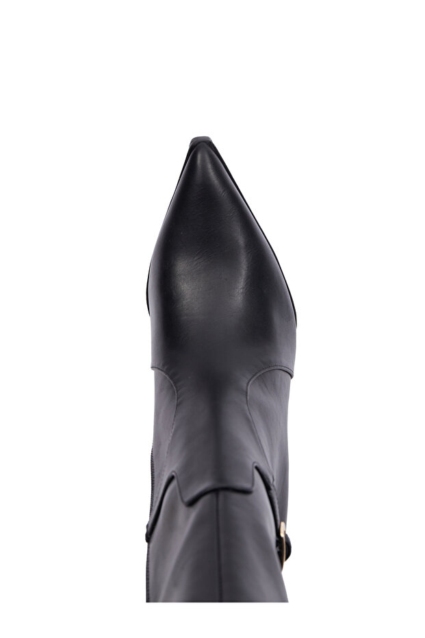 Botine negre cu toc - 7