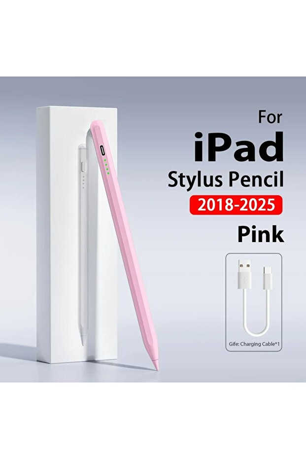 pink 2026 Stylus For Pencil with Palm Rejection for iPad Air 6 M2 2025 A16 11th 10th Gen Air 5 4...