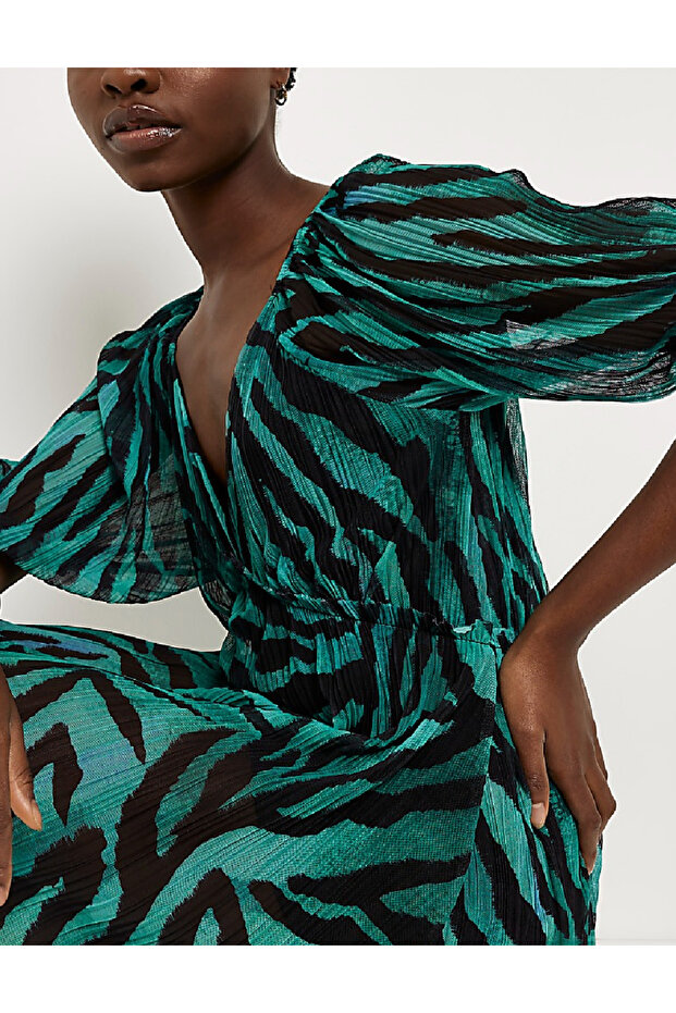 Rochie scurta, Verde - 2