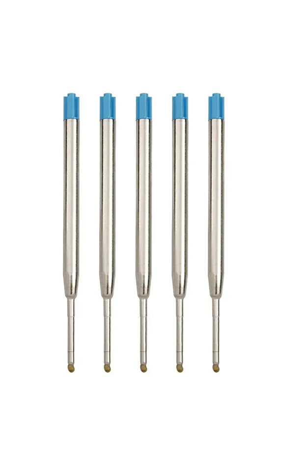 5 PCS Blue 5/10/20/30pcs L:3.9 In Ballpoint Pen Refills for Parker Pens Medium Point blue red Black