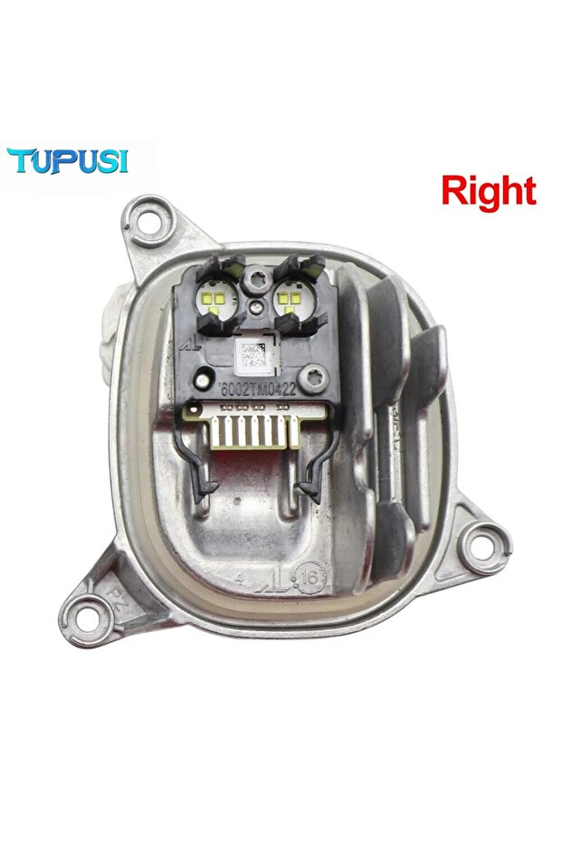 white 1PC Right Daytime Running Light DRL Module for 18-20 BMW X3 G01 X4 G02 LED Headlight DRL 63117