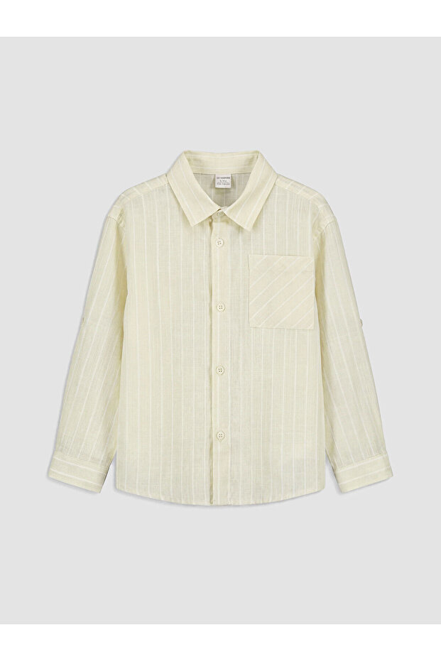Ozmarka New Season Striped Boys' Shirt