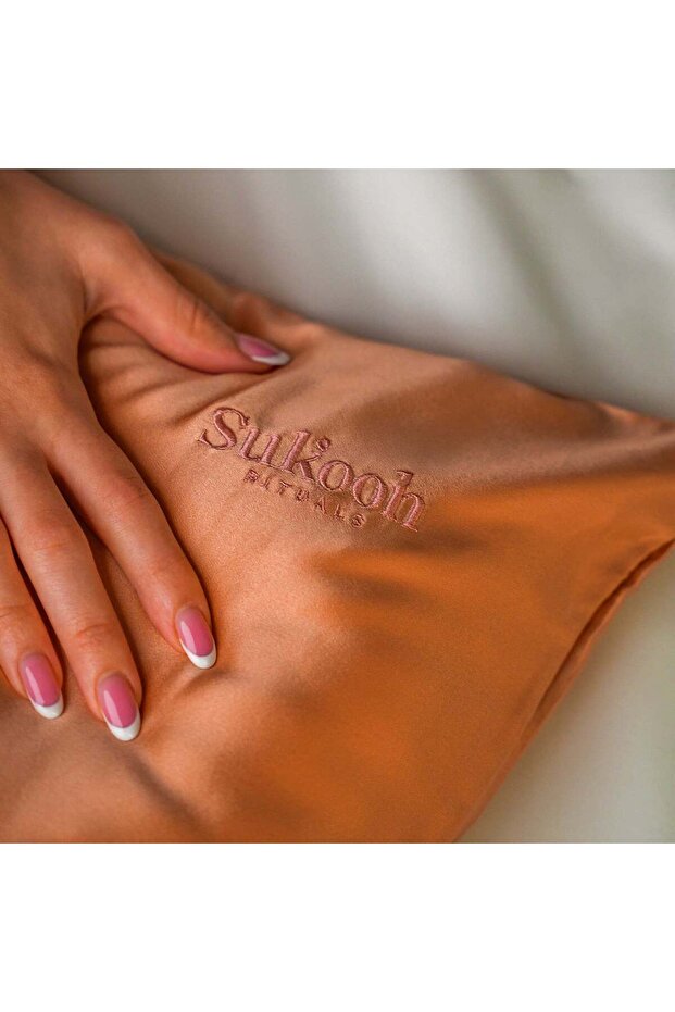 Sukoon Silk Pillowcase - Dusky Rose