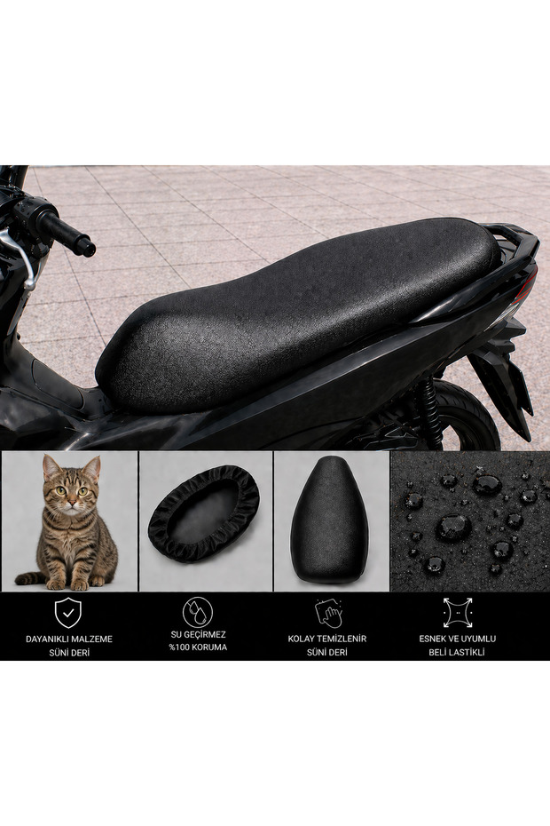 Rks Siesta Motorcycle Saddle Cover Waterproof Saddle Protection
