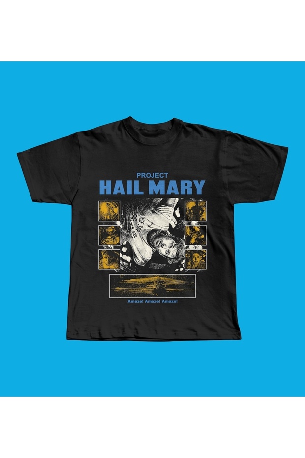 Project Hail Mary Printed Unisex Oversize T-Shirt