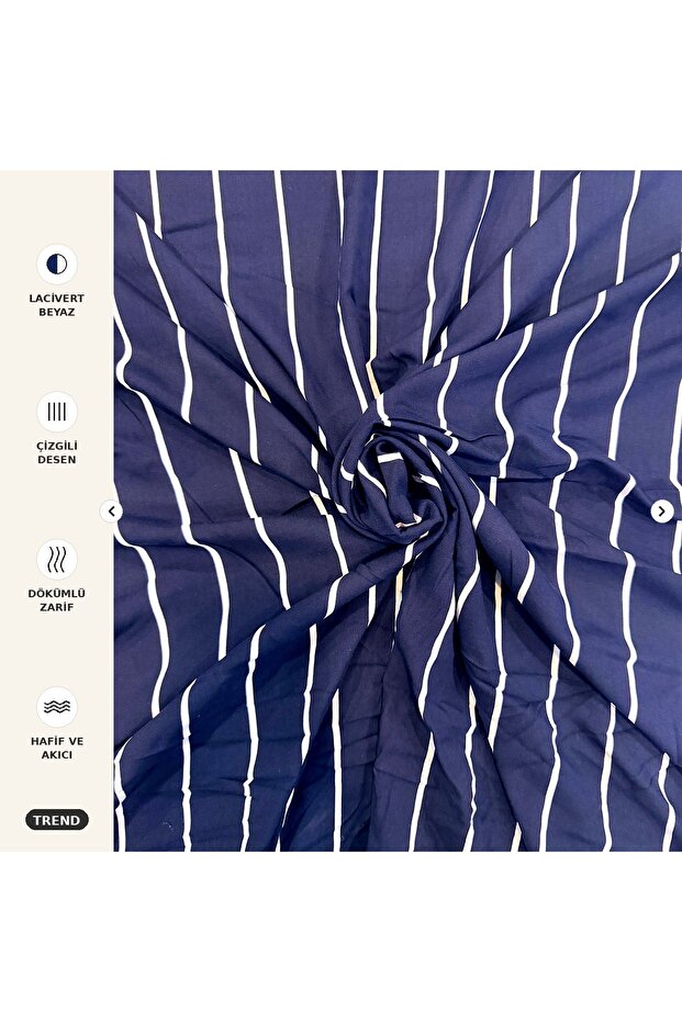 Patterned 100% Cotton Fabric Width 150 cm