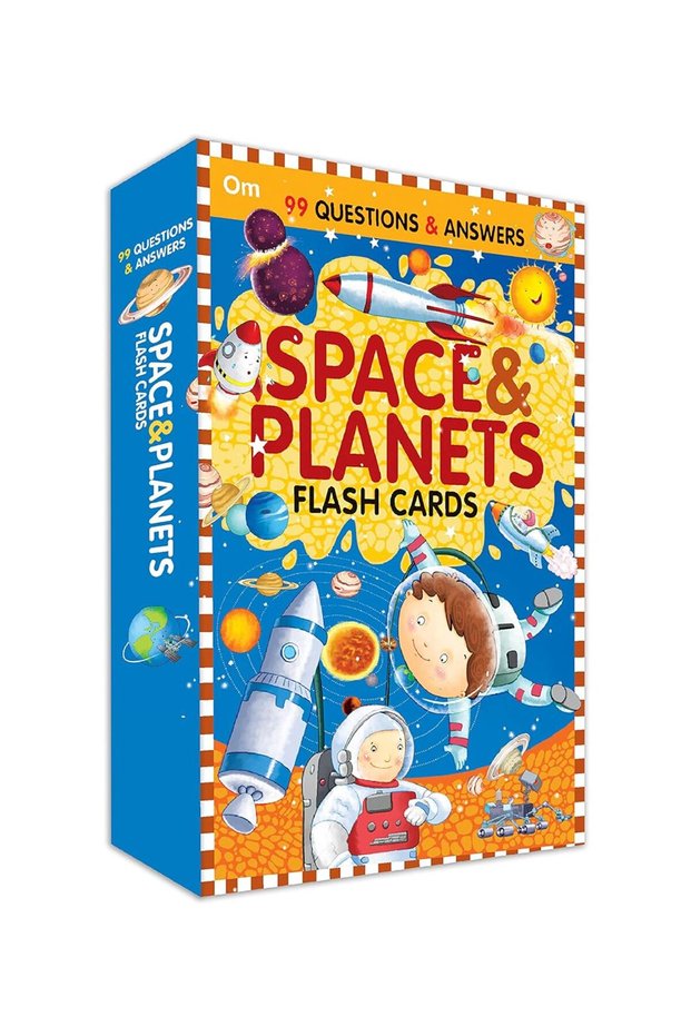Flash Cards: 99 Questions and Answers Space and Planets Flash Cards