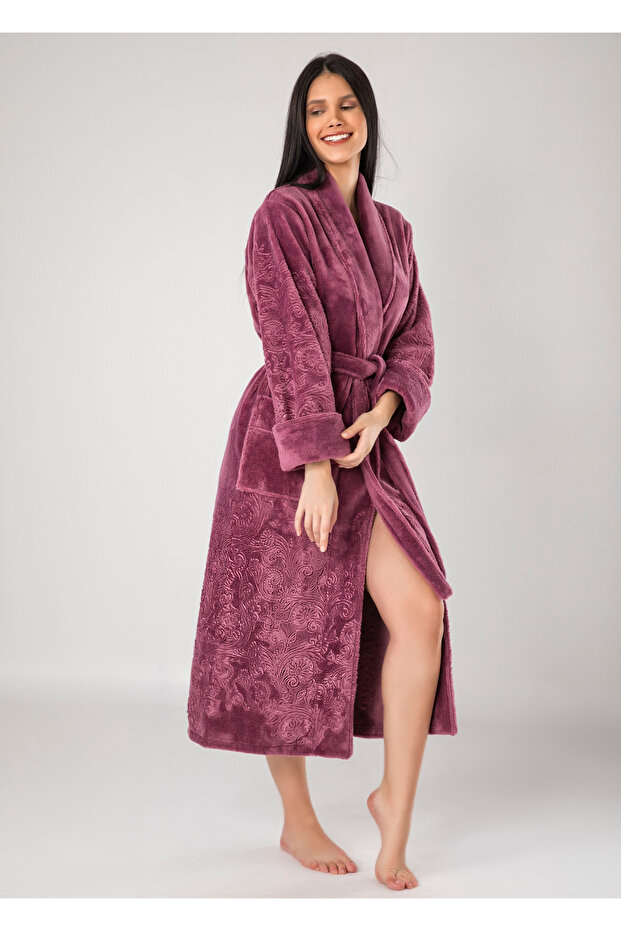 Shalyaka Skirt Jacquard Bamboo Cotton Soft Absorbent Luxury Bathrobe