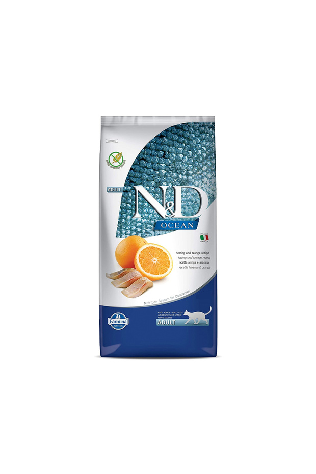 Natural and Delicious Ocean Cat Herring & Orange 10 kg