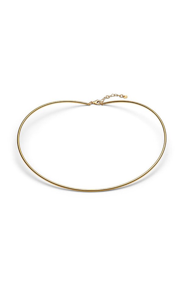 Tüp Şeklinde Choker Kolye