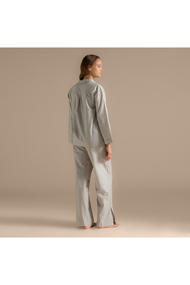 Satıne Pajama Set - 5