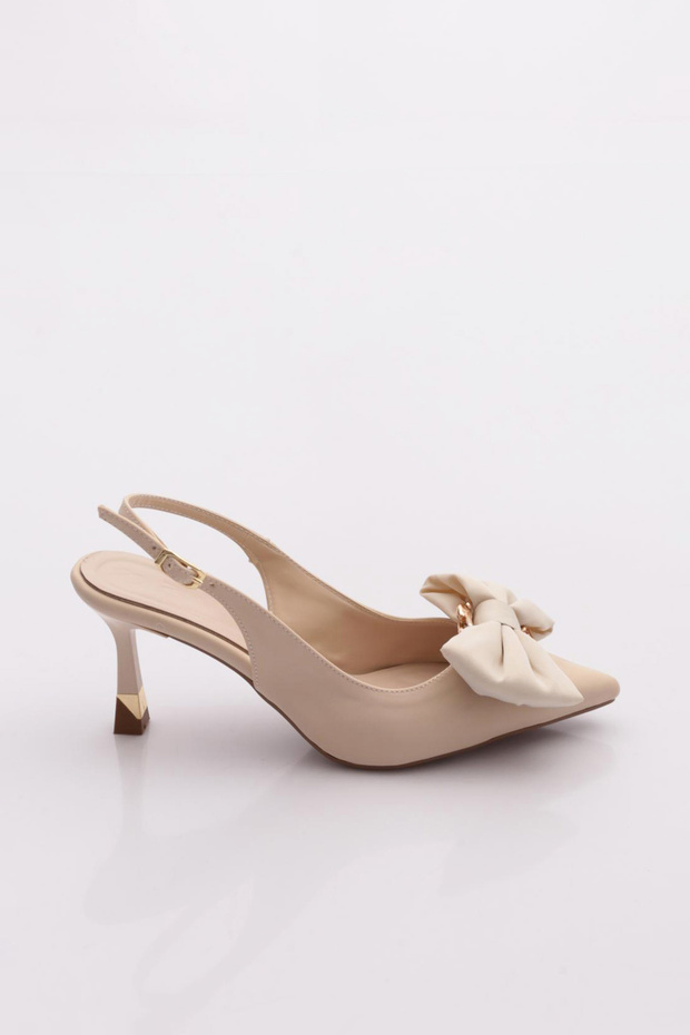 2037 Women's Bow Detailed Heeled Shoes