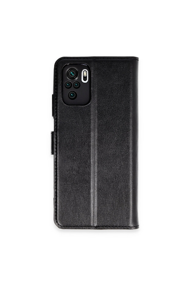 Mi Note 10 Compatible Trend S Plus Flip Cover Case - Black