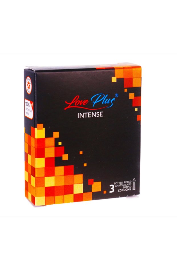 intense condoms, 3pcs