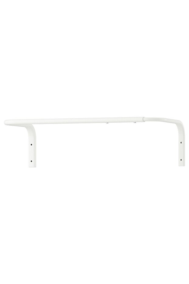 MULIG Clothes bar, white, 60-90 cm