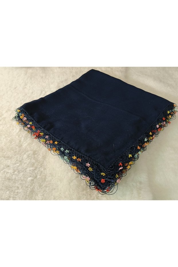 Cenk Ve Reyhan Handmade Embroidery, Scarf, Yemeni, Mevlit Coverlet with 4 Edges Embroidered