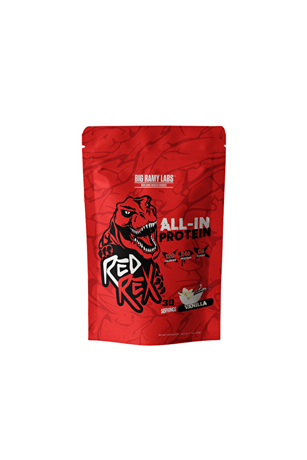 Red Rex All-In Protein, Vanilla, 2 LB