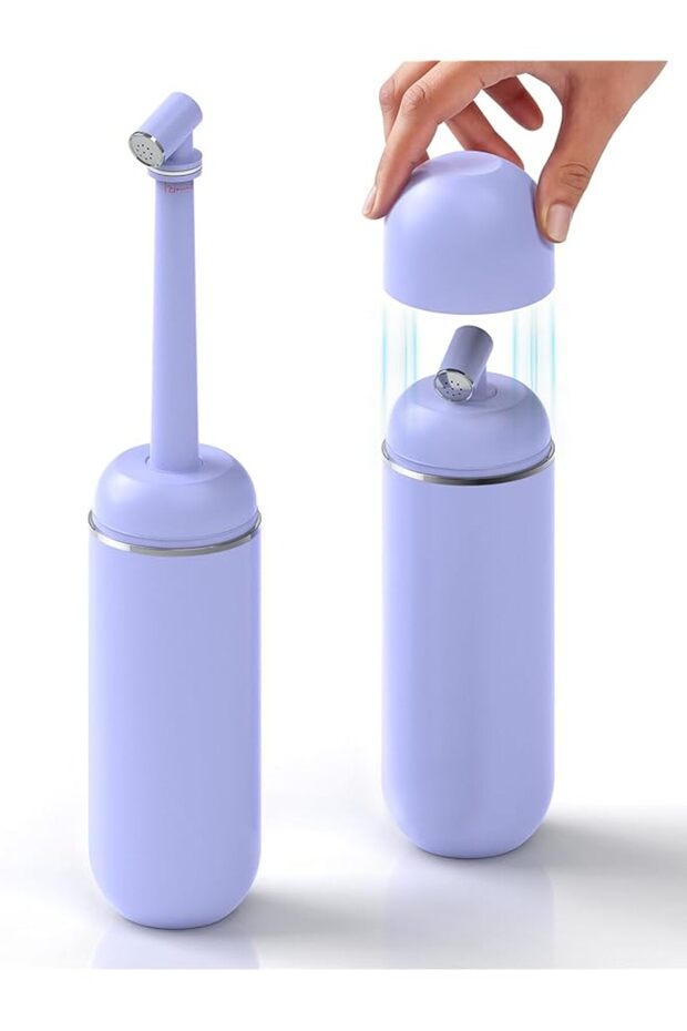 Portable Shattaf 380ml - Travel Bidet Sprayer for Toilet, Islamic Personal Hygiene Spray Bottle
