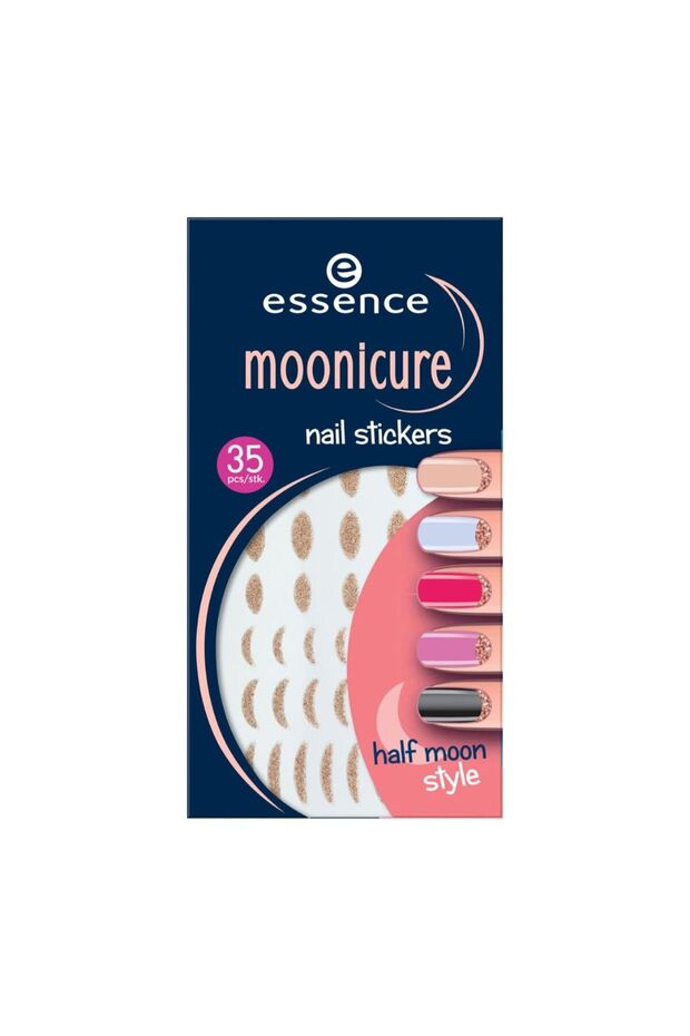 Nail Stickers Half Moon Glam
