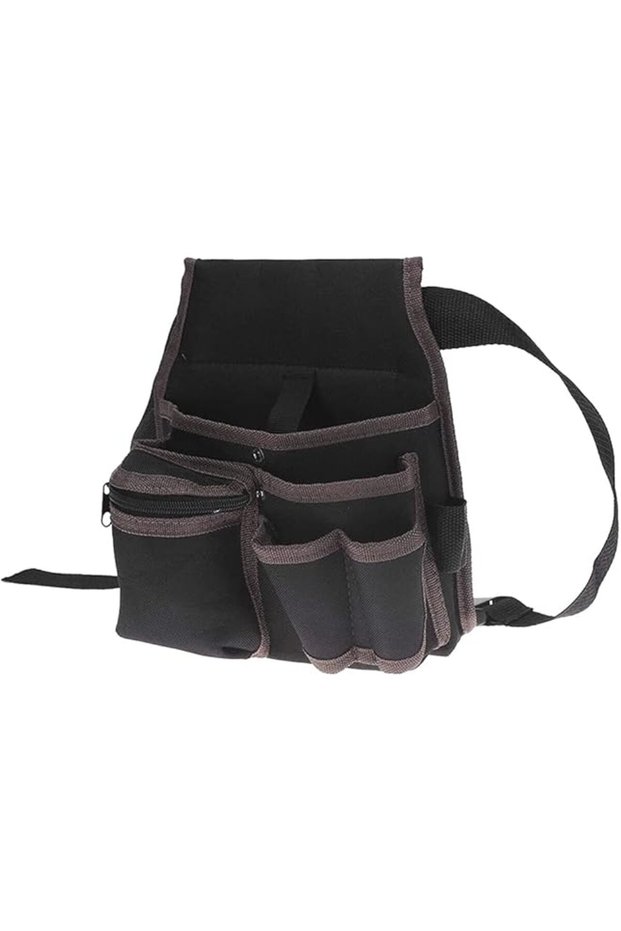 Multifunctional Waterproof Hardware Wrench Screwdriver Tool Bag,Electrician Waist Pockets,Durable Oxford Cloth With Belt Waist Pocke Adjustable Buckle
