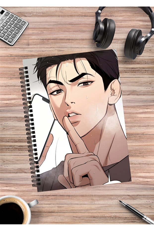 Jinx Jaekyung Dan Bl Anime Spiral Notebook A5 (50 Sheets)