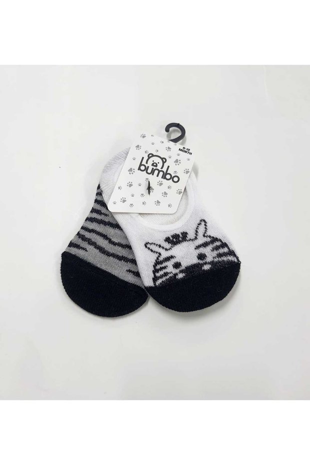 Zebra 2-Pack 100% Cotton Baby Ballerinas