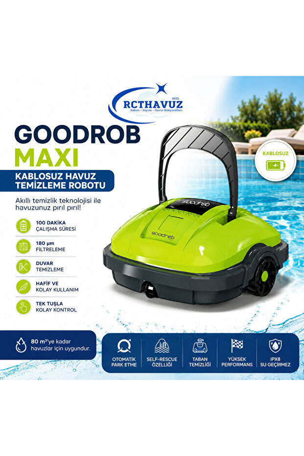 GOODROB MAXI HAVUZ TEMİZLİK ROBOTU