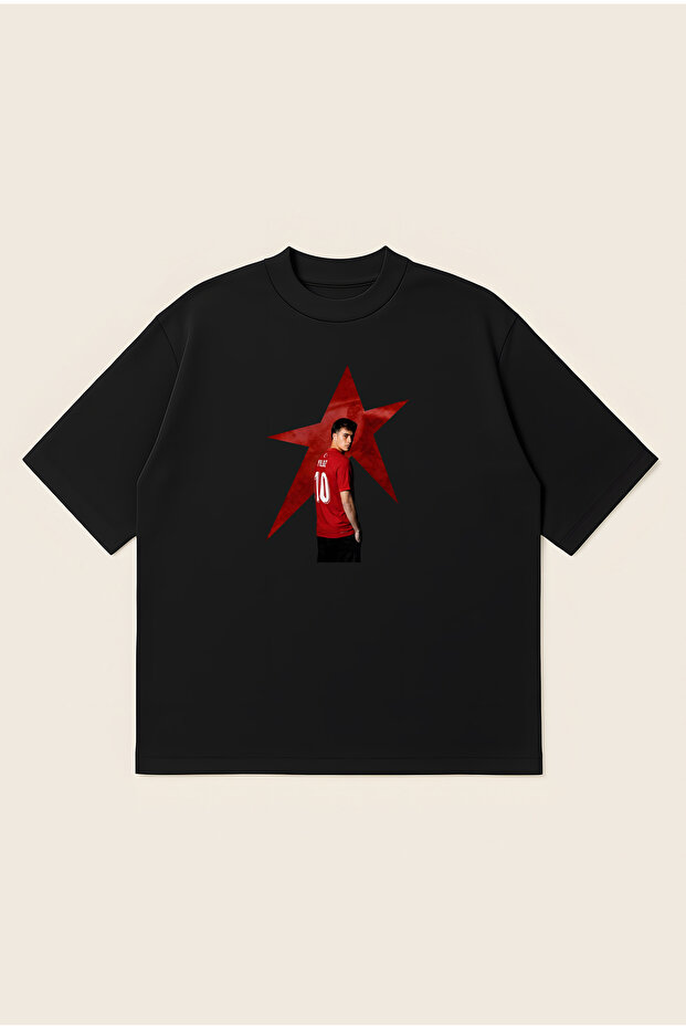 Kenan Yıldız Oversize Boxy Cut Unisex 100% Cotton Printed Tshirt | Streetwear
