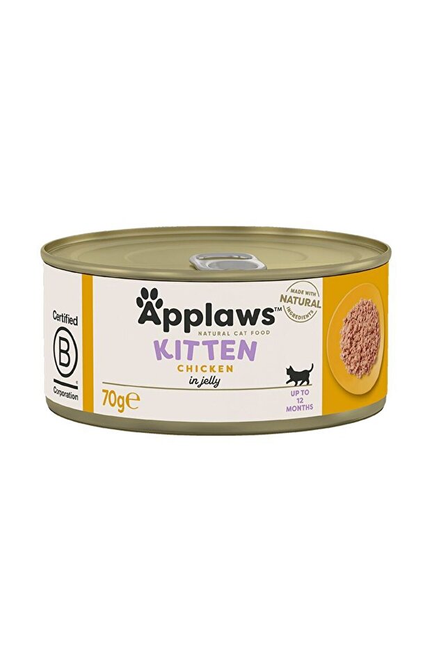 Chicken Wet Kitten Food 70g Tin